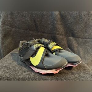 Size 4.5 - Nike Zoom Long Jump Anthracite Pink Volt